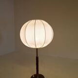 Mid-Century Modern brass and metal table lamp Ewå, Sweden, 1950s