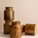 Old mustard pots