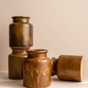 Old mustard pots