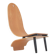 Chaise longue en bois au design danois unique