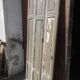 Lot shutters, 3 elements solid wood patinated 1930 - 227cm