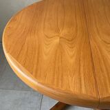 Vintage Baumann table with 2 extensions
