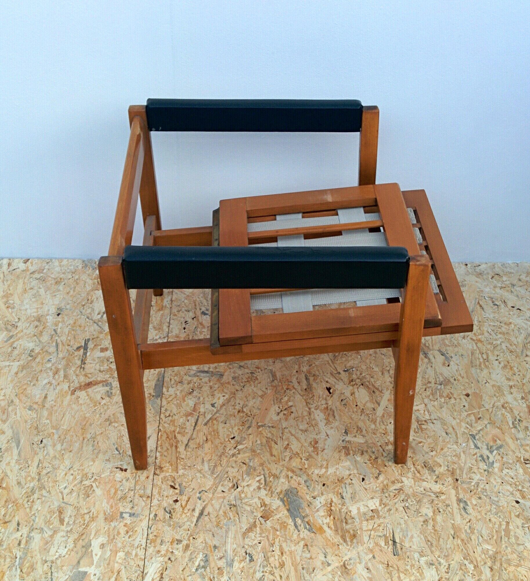 Fauteuil vintage à barreaux