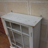 Glazed toilet cabinet