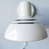 Vintage white metal applique, 1980s