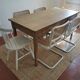 Farm table oak desk 1960