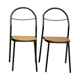 Paire de chaises Mobilor vintage du milieu XX°