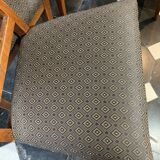 Series of 6 chairs at the etruscan directoire d'epoque in mahogany, 1800