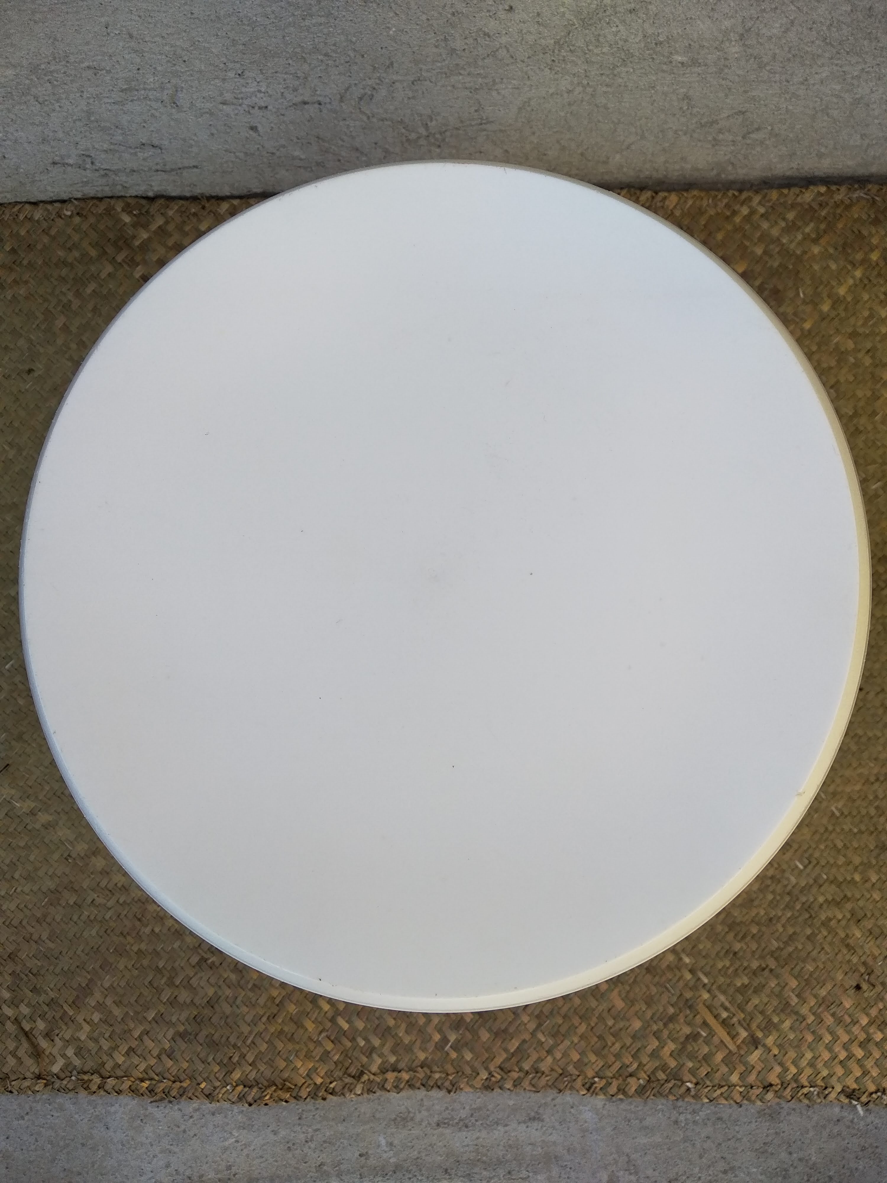 Stool Tam Tam diabolo Vintage 70 White