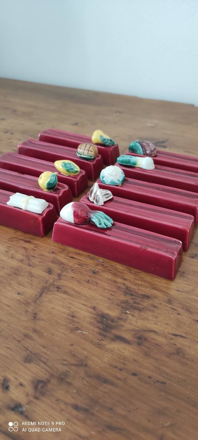 Ceramic knife holder set