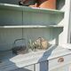 Buffet 2 corps couleur vert d'eau