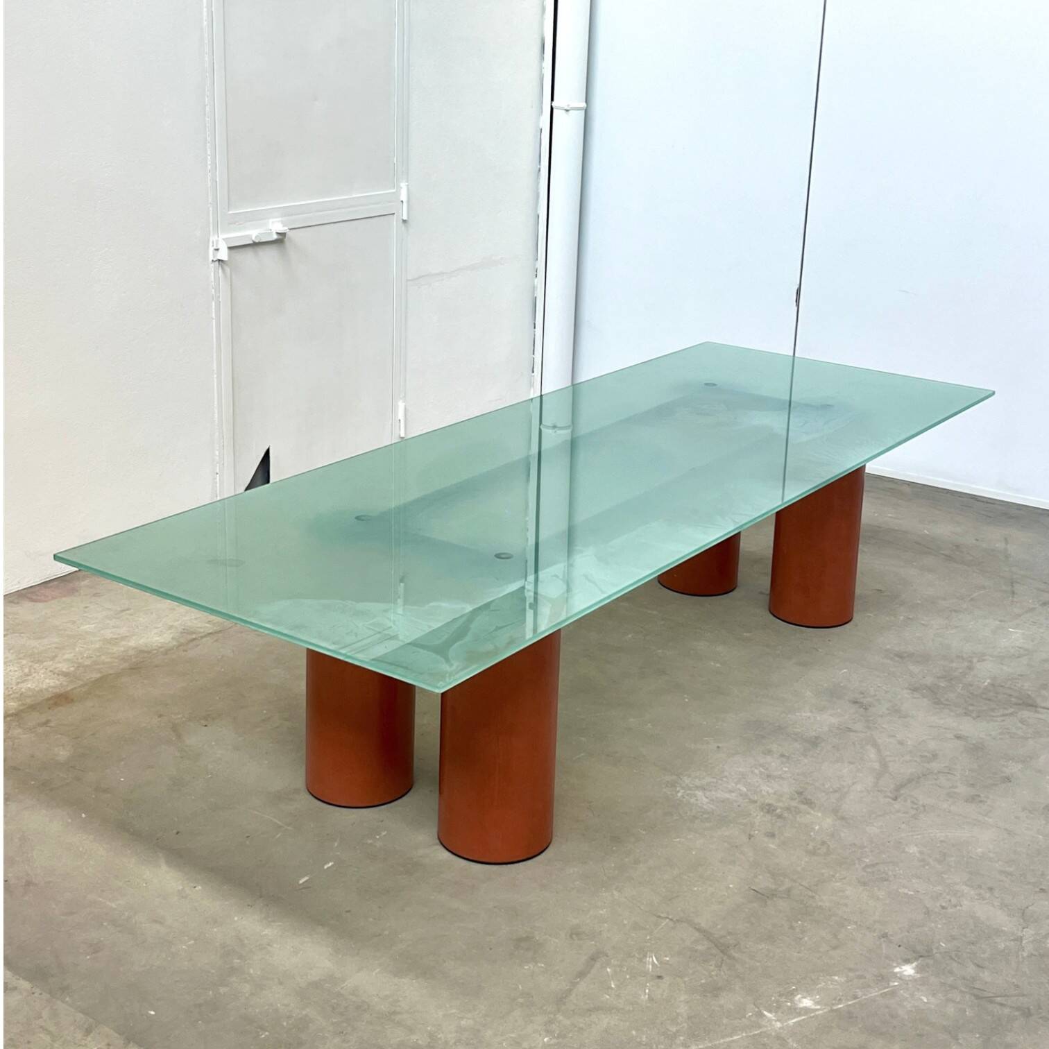 Table à manger "Serenissimo", L. & M. Vignelli pour Acerbis, 1980