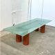 Table à manger "Serenissimo", L. & M. Vignelli pour Acerbis, 1980