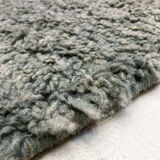 Moroccan Berber rug Boujaad ecru with gray patterns 236x170cm