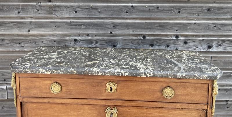 Transition period secretary in 18th century mahogany