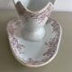 Lebacqz & Bouchart St Amand Nord Glycines pink ironstone sauceboat