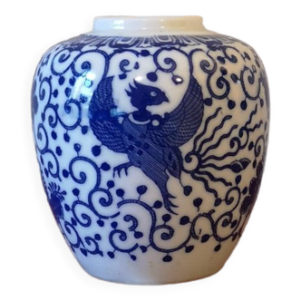 Vase chinois en porcelaine, ancien