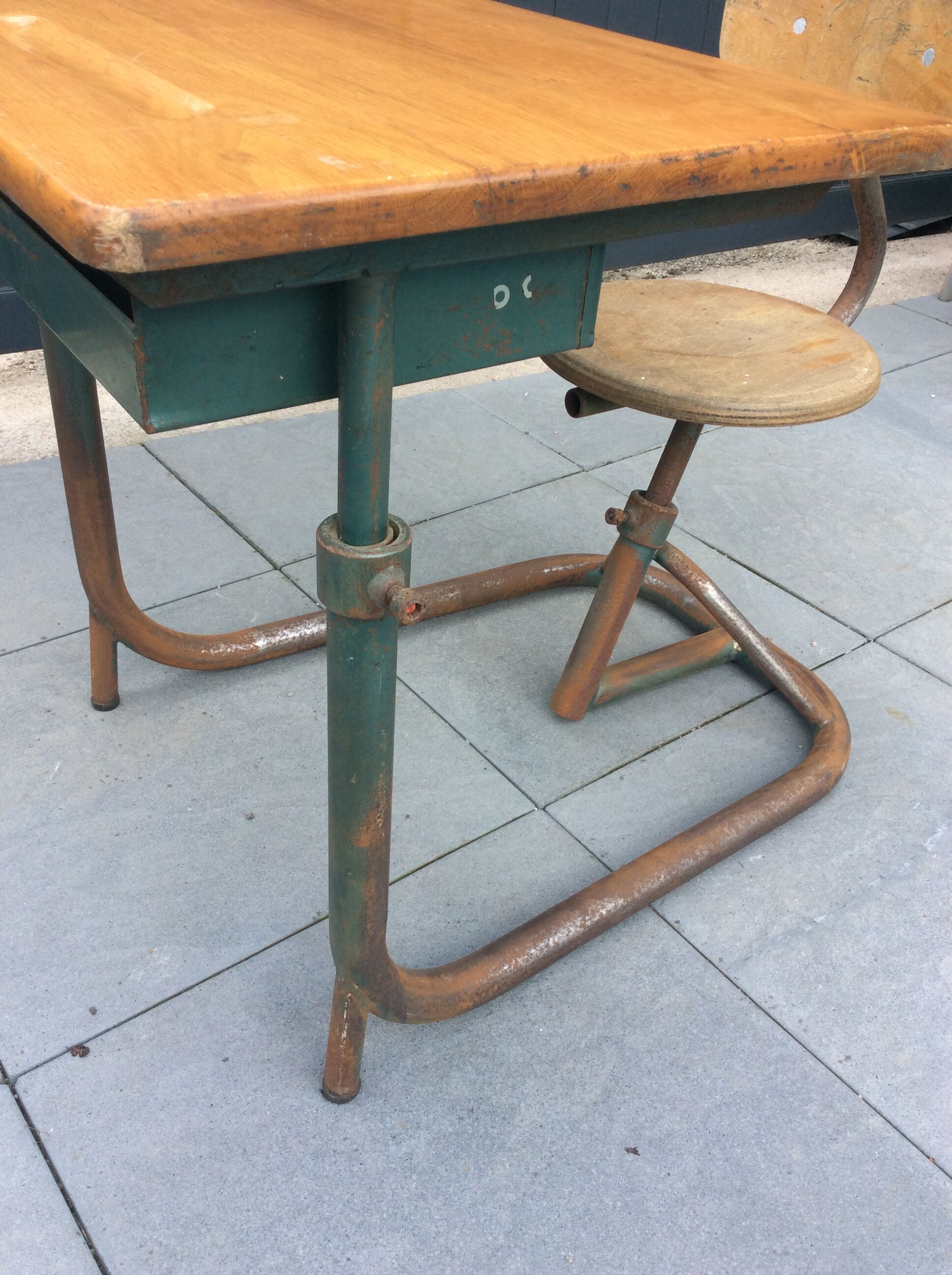 School desk 50 years