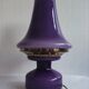 Mushroom Lamp Hans-Agne Jakobsson B124 Violet/Purple Glass Sweden 1960