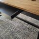 Industrial dining table (mango wood) for 6 people