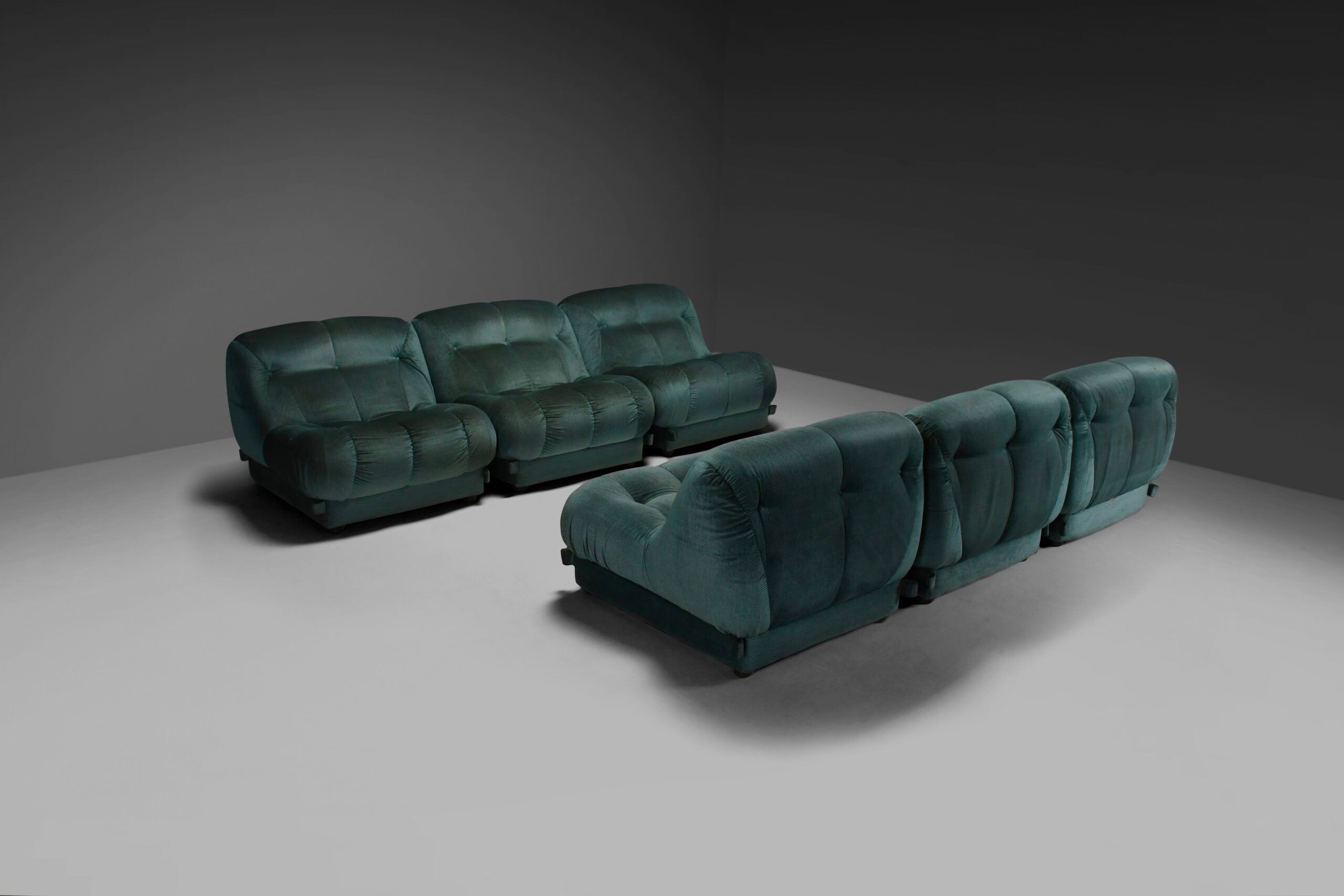 Large modular sectional 'Nuvolone' sofa by Rino Maturi, Italy 1960s