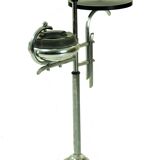 Ashtray floor vintage metal with table top