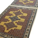 Pair Of New Persian Kilims Handwoven Kurdish Senneh Area Rugs- 115x166cm