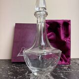 Cristal de Lorraine: wine carafe with original box