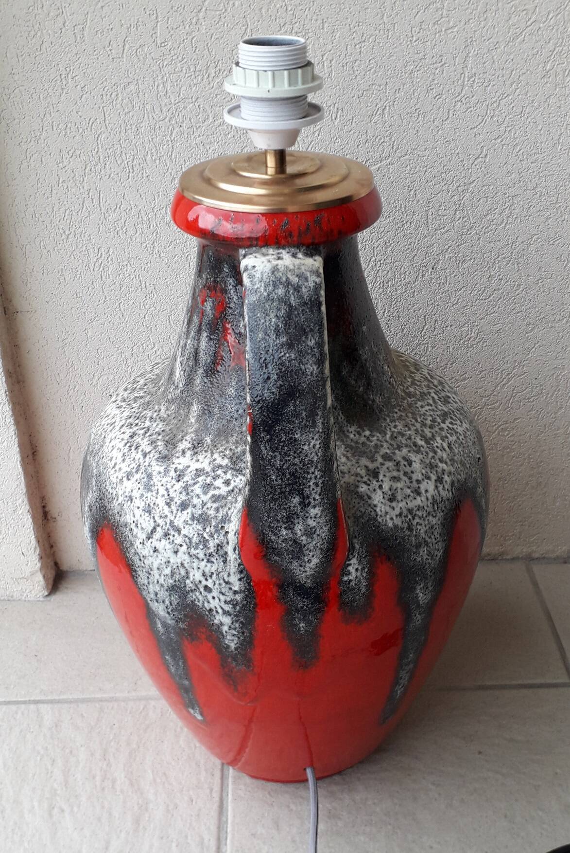 Bay ceramic floor lamp base