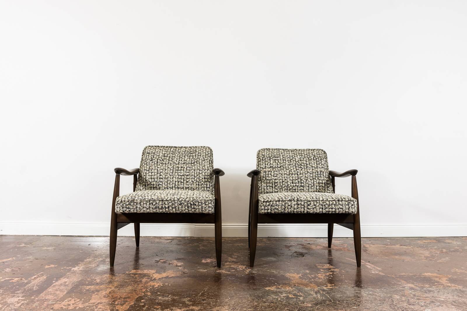 Mid Century Armchairs By Juliusz Kędziorek, Poland, 1960s, Set Of 2