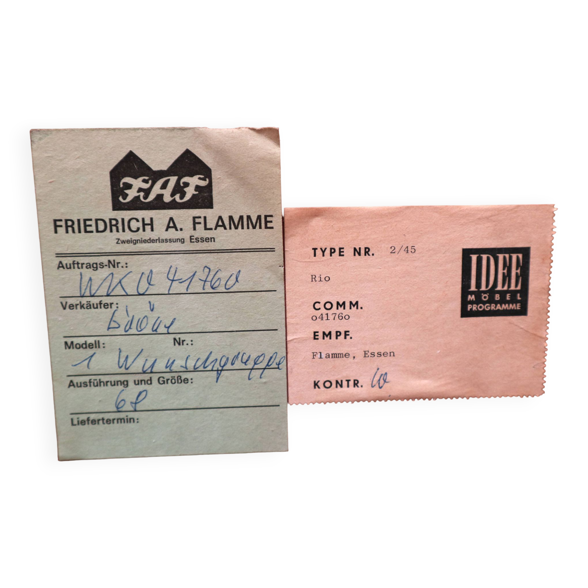 Vintage rosewood modular wall system from IDEE Möbel from the 1960s