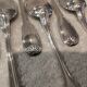 12 silver plated dessert spoons, goldsmith Ravinet Denfert shell