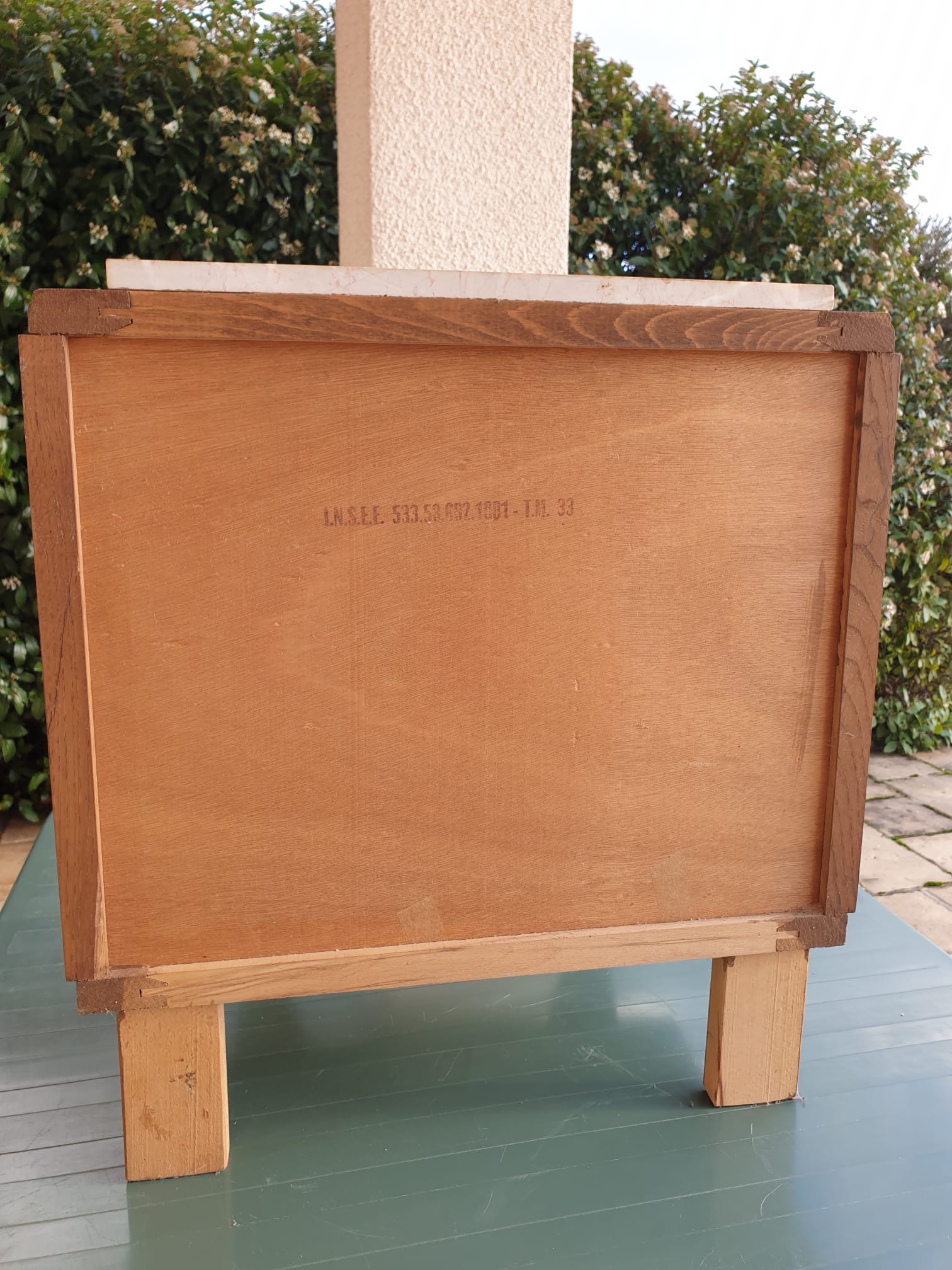 Table de chevet art deco