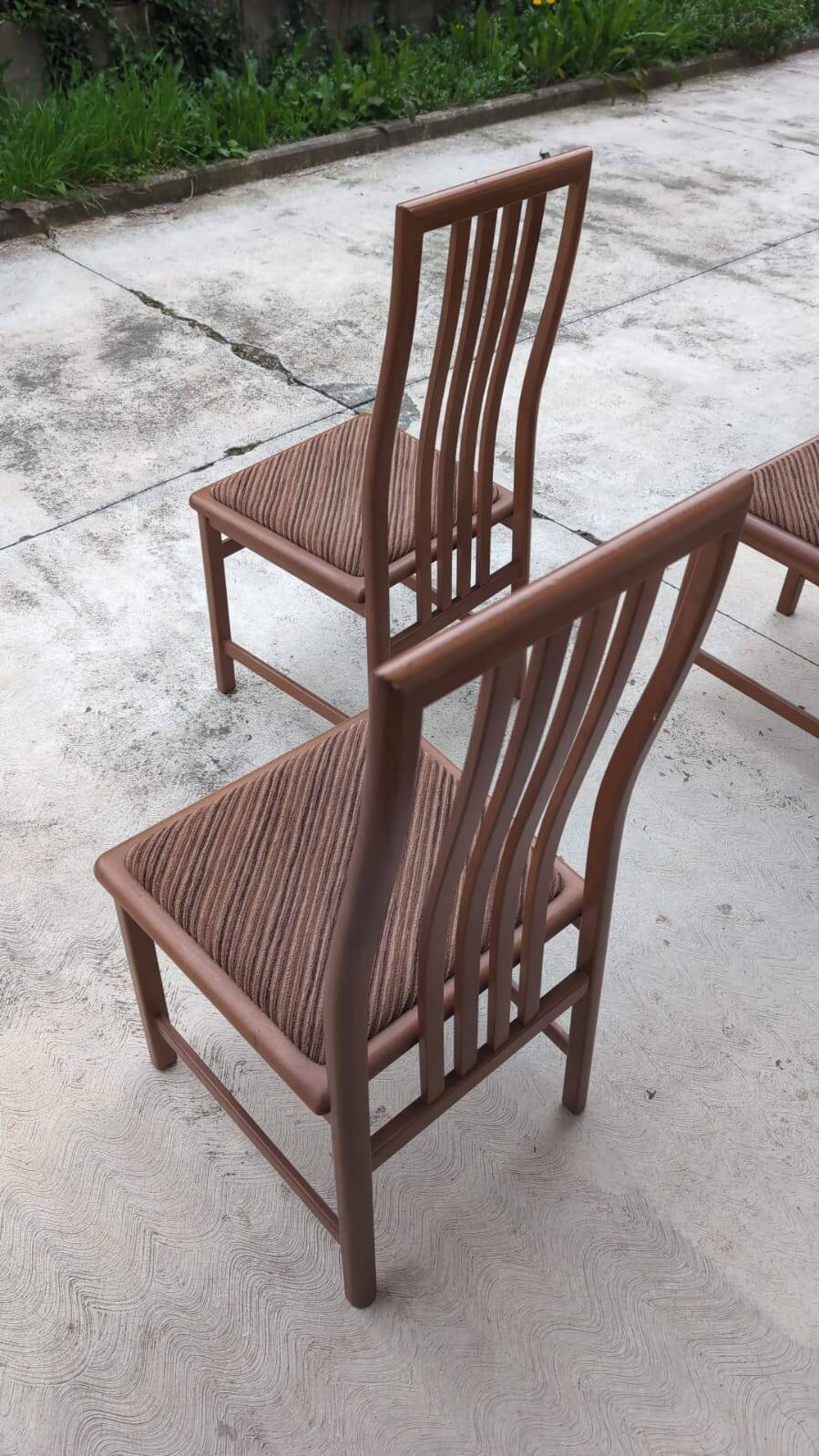 Set of 6 Dining Chairs by Mario Marenco for Mobilgirgi, 70s