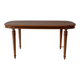 Table ovale décorée en bois Suède.