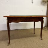 19th century floral marquetry games table