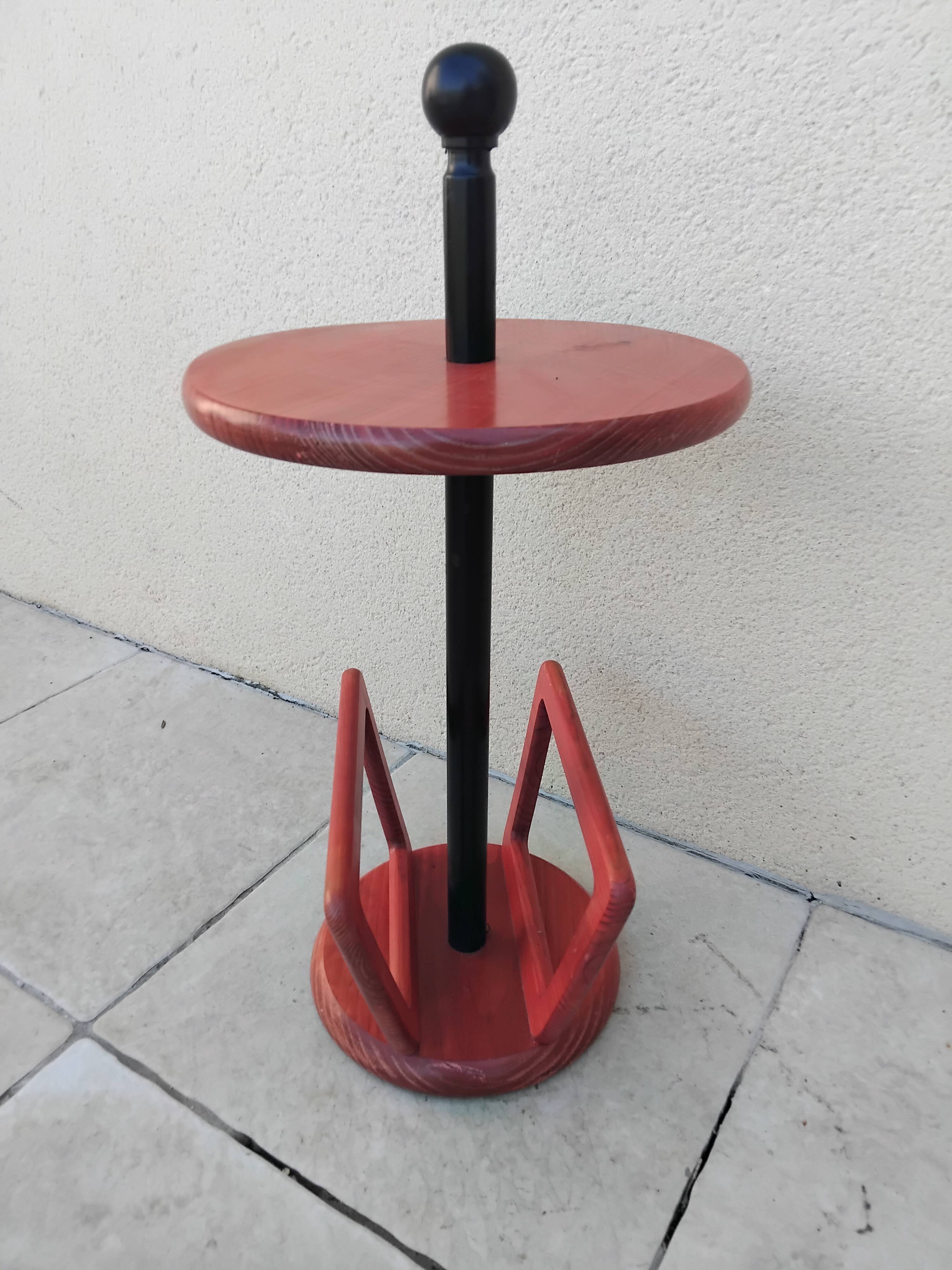 Table d'appoint, porte-revue vintage scandinave