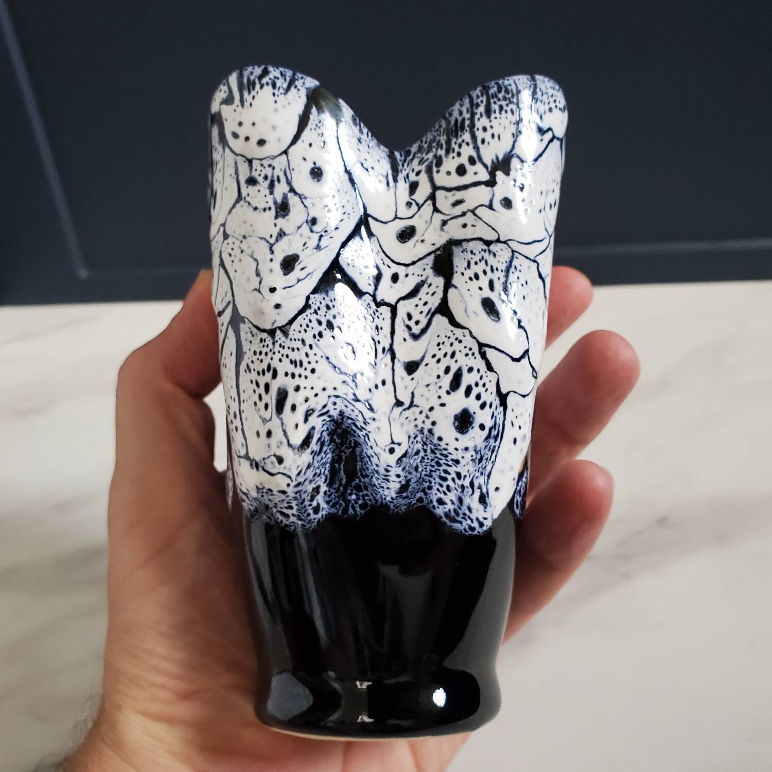 Ceramic vase called Fat Lava
