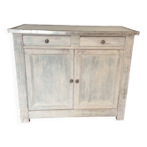 Old country sideboard made of solid wood