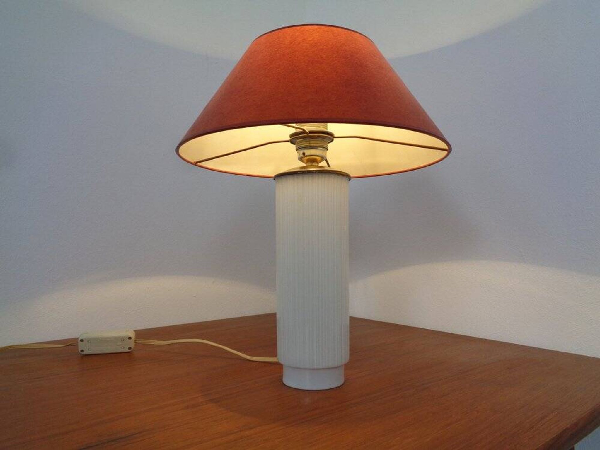 Porcelain table lamp from Rosenthal, Germany, 1960s.