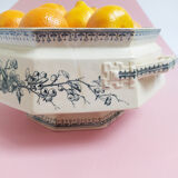 Large cut in the style of iron earth old earthenware (traces of time, see description)