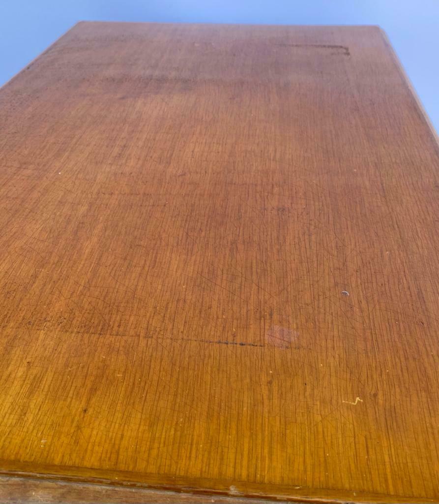 Bureau 1 drawer 1950 2 buttons design francais