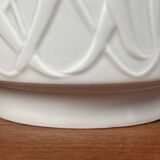 Vintage White Porcelain Vase from the Paradies Series by Kurt Wendler for Edelstein Bavaria, 1970s