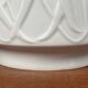 Vintage White Porcelain Vase from the Paradies Series by Kurt Wendler for Edelstein Bavaria, 1970s