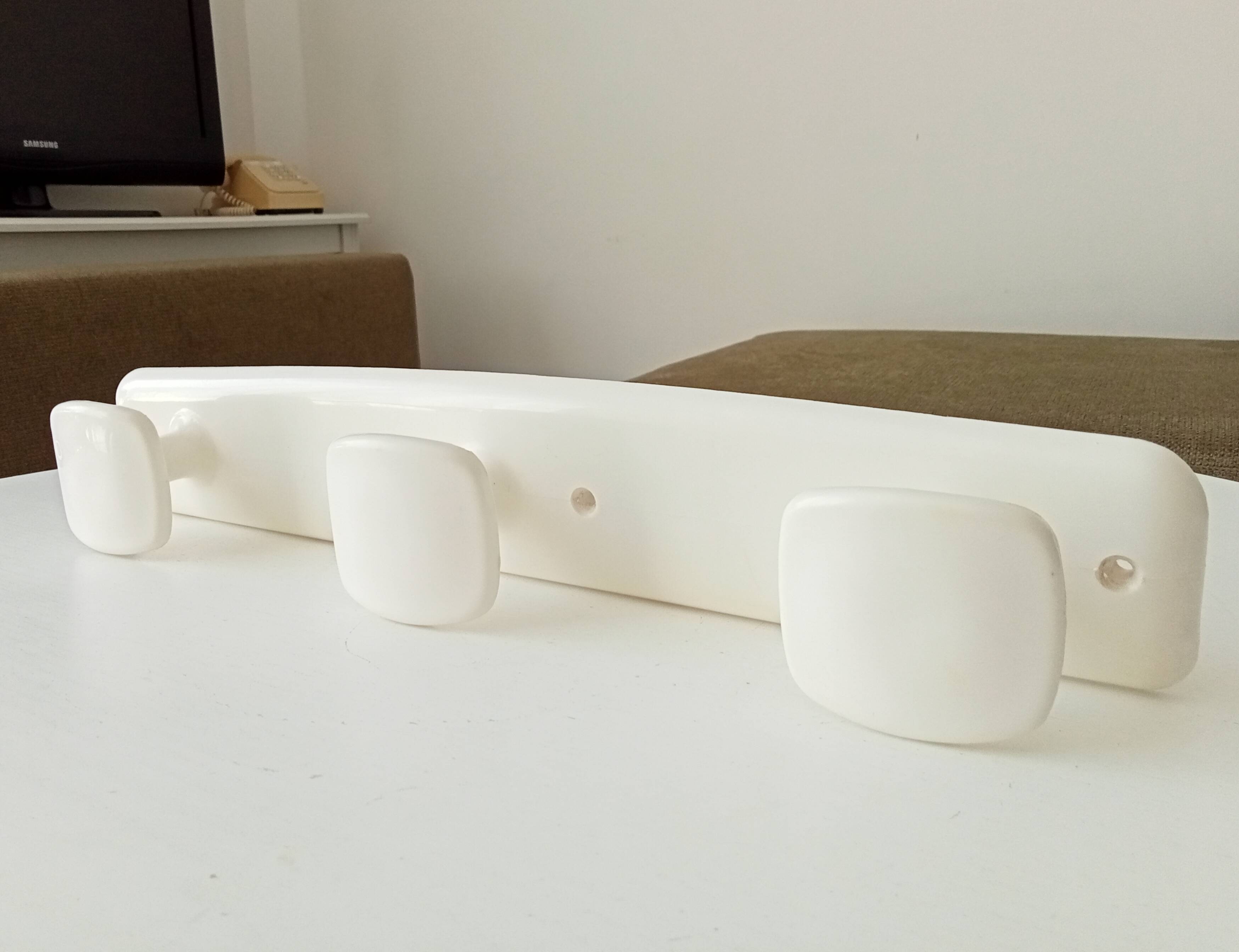 vintage wall coat rack 70s Syla