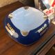 blue and gold Ricard advertising ashtray, ceramic