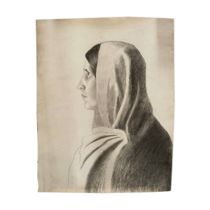 Dessin académique daté