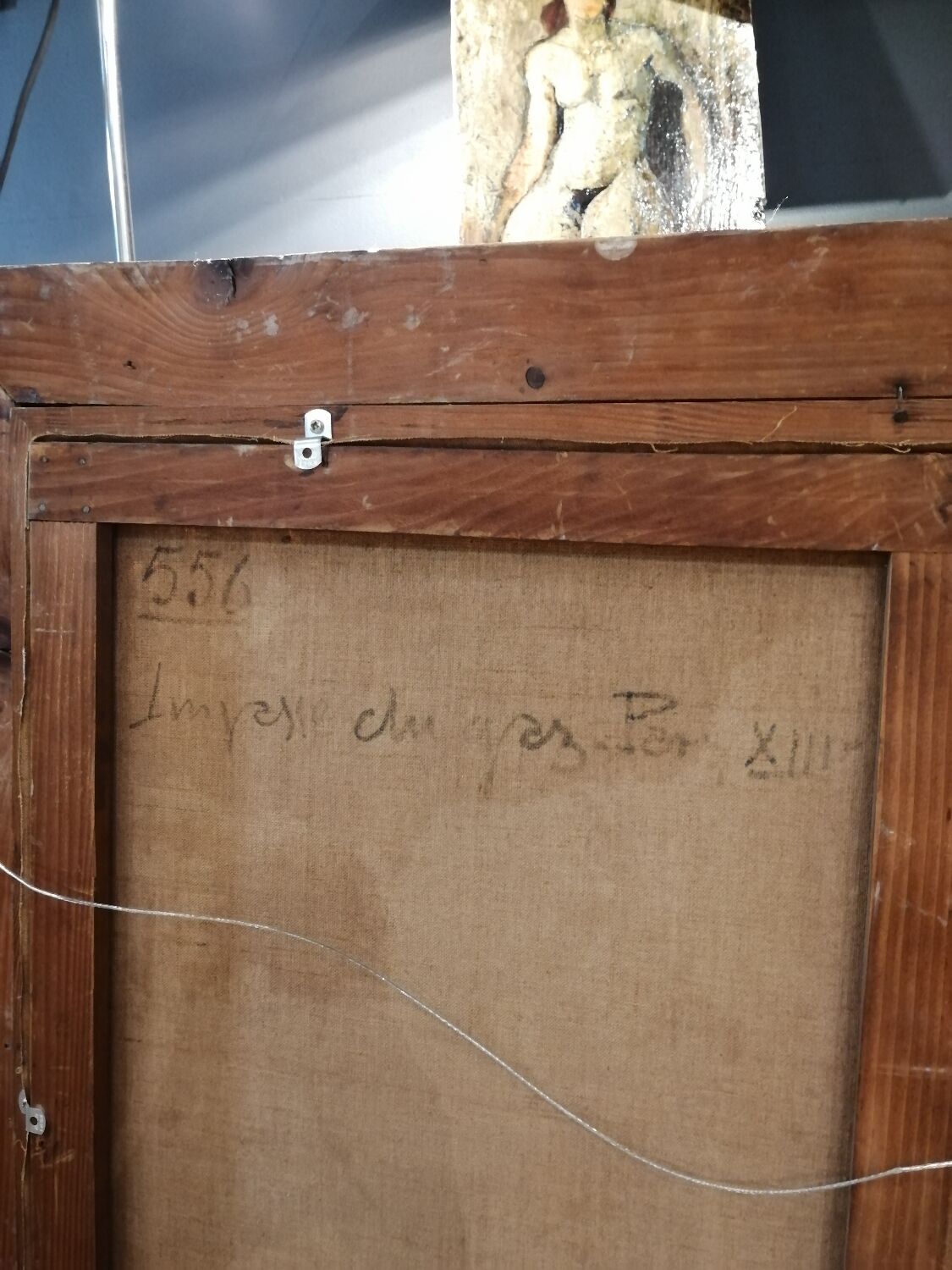 Painting rue de Paris by Germain Delatousche