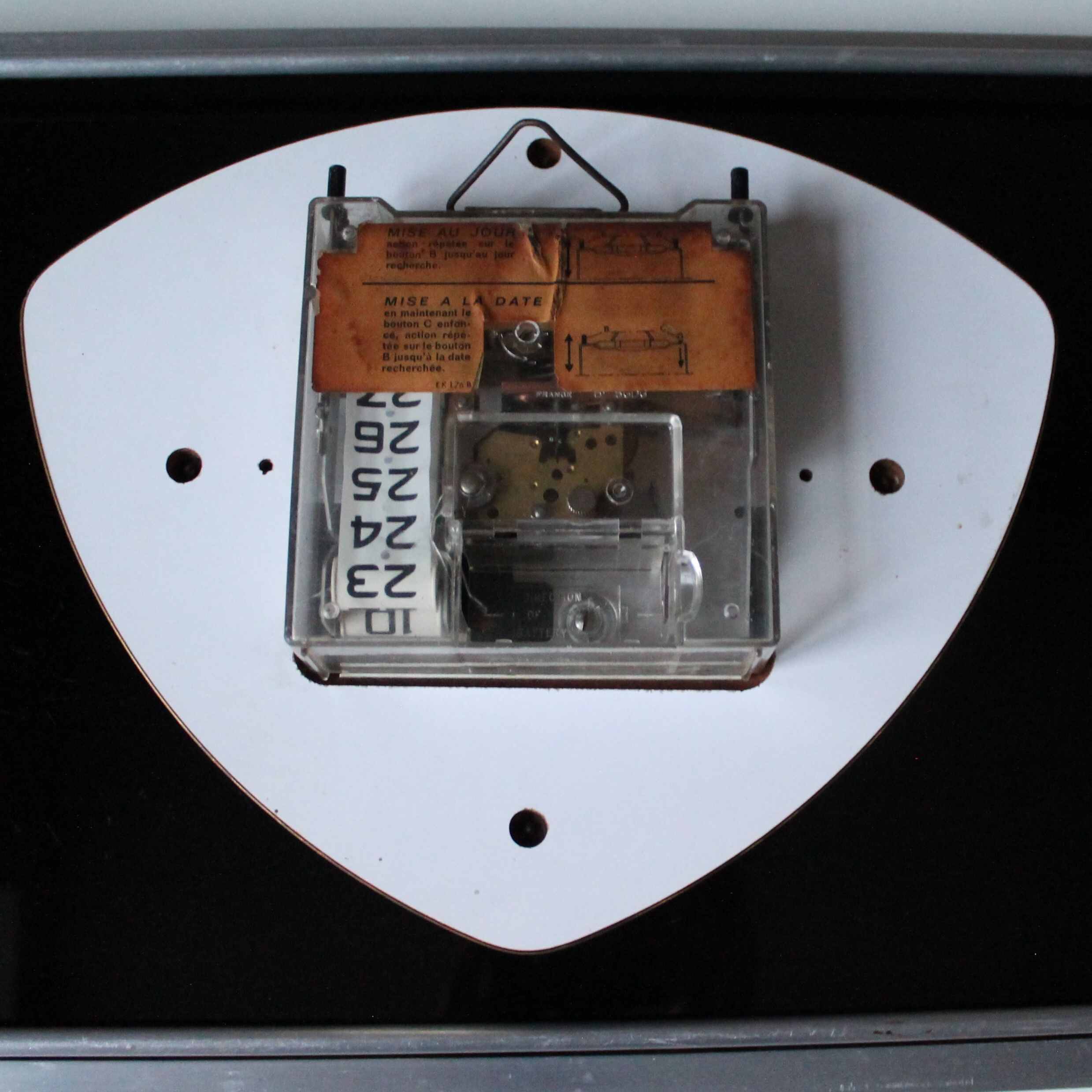 Vintage 'JAZ' wall clock