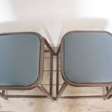 Lot of 4 industrial stools